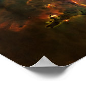 Mystic Mountain in Carina Nebula - geweldige Poster (Hoek)