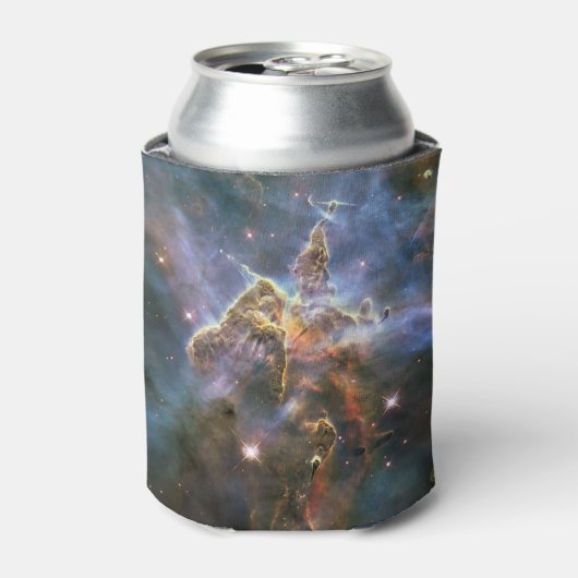 Mystic Mountain in Carina Nebula Hubble Space Blikjeskoeler (Blikje Voorkant)