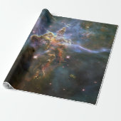 Mystic Mountain in Carina Nebula Hubble Space Cadeaupapier (Uitgerold)