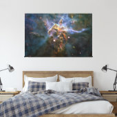 Mystic Mountain in Carina Nebula Hubble Space Canvas Afdruk (Insitu (Slaapkamer))