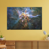 Mystic Mountain in Carina Nebula Hubble Space Canvas Afdruk (Insitu (Woonkamer))