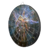 Mystic Mountain in Carina Nebula Hubble Space Dartbord (Voorkant Rechts)