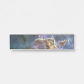 Mystic Mountain in Carina Nebula Hubble Space Deurbordje (Voorkant)