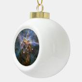 Mystic Mountain in Carina Nebula Hubble Space Keramische Bal Ornament (Rechts)