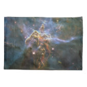 Mystic Mountain in Carina Nebula Hubble Space Kussensloop (Achterkant-Links)