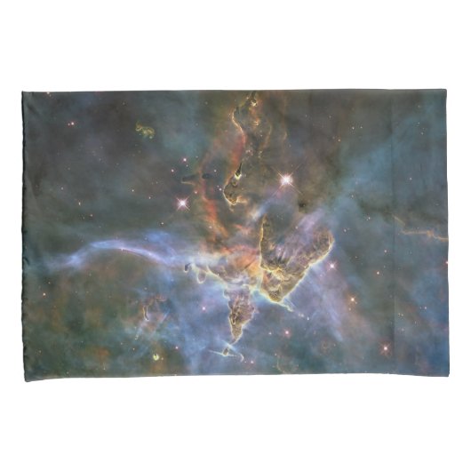 Mystic Mountain in Carina Nebula Hubble Space Kussensloop (Voorkant-Rechts)