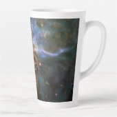 Mystic Mountain in Carina Nebula Hubble Space Latte Mok (Rechts)