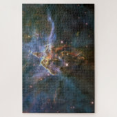 Mystic Mountain in Carina Nebula Hubble Space Legpuzzel (Verticaal)