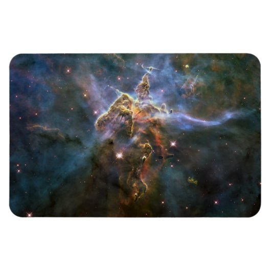 Mystic Mountain in Carina Nebula Hubble Space Magneet (Horizontaal)