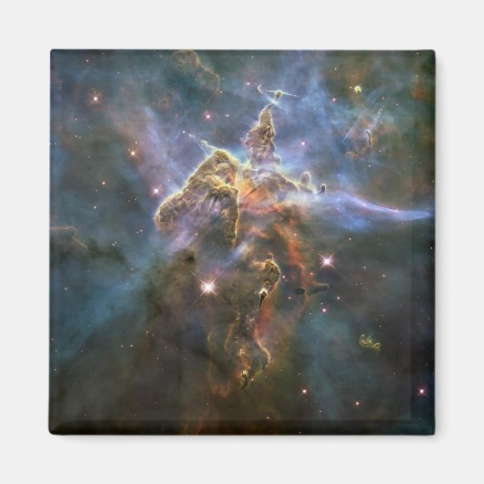 Mystic Mountain in Carina Nebula Hubble Space Magneet (Voorkant)