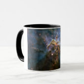 Mystic Mountain in Carina Nebula Hubble Space Mok (Voorkant links)