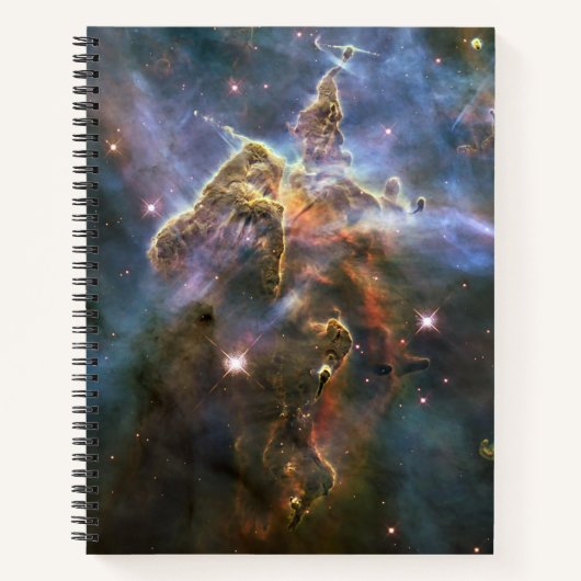 Mystic Mountain in Carina Nebula Hubble Space Notitieboek (Voorkant)