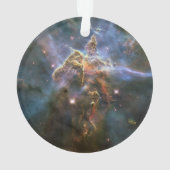Mystic Mountain in Carina Nebula Hubble Space Ornament (achterkant)