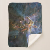 Mystic Mountain in Carina Nebula Hubble Space Sherpa Deken (Voorkant)