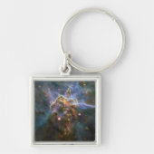 Mystic Mountain in Carina Nebula Hubble Space Sleutelhanger (Voorkant)
