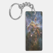 Mystic Mountain in Carina Nebula Hubble Space Sleutelhanger (Voorkant Links)