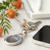 Mystic Mountain in Carina Nebula Hubble Space Sleutelhanger (Zijkant)
