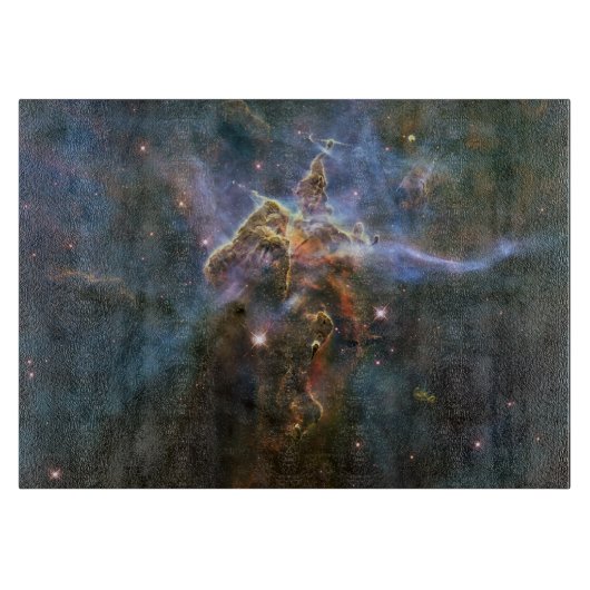 Mystic Mountain in Carina Nebula Hubble Space Snijplank (Voorkant)