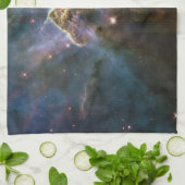 Mystic Mountain in Carina Nebula Hubble Space Theedoek (Gevouwen)