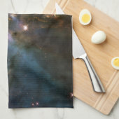 Mystic Mountain in Carina Nebula Hubble Space Theedoek (Quarter Fold)