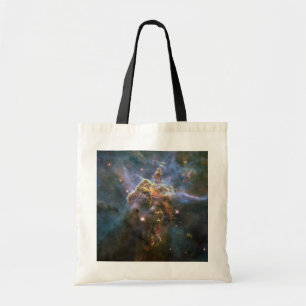Mystic Mountain in Carina Nebula Hubble Space Tote Bag