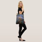 Mystic Mountain in Carina Nebula Hubble Space Tote Bag (Op model)