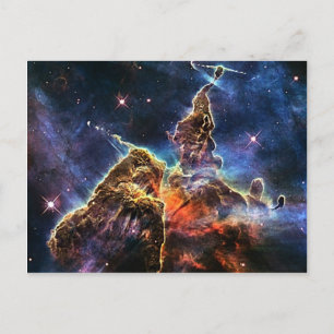 Mystic Mountain in Space NASA Briefkaart