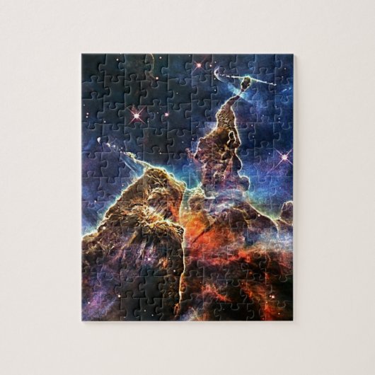 Mystic Mountain in Space NASA Legpuzzel (Verticaal)