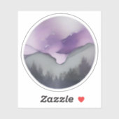 Mystic Mountain Twilight Sticker (Vel)