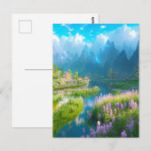 Mystic Mountain Valley Briefkaart (Voorkant / Achterkant)