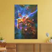 Mystic Mountains - Carina Nebula Canvas Afdruk (Insitu (Woonkamer))