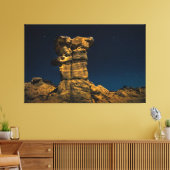 Mystic Mountainscape Ischigualasto Park, Argentina Canvas Afdruk (Insitu (Woonkamer))