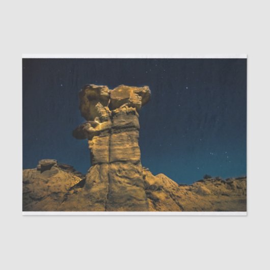 Mystic Mountainscape Ischigualasto Park, Argentina Tissuepapier (Voorkant)