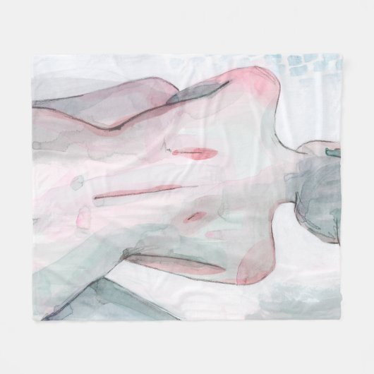 Mystic Muse Fleece Deken (Voorkant (Horizontaal))