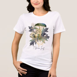 Mystic Mushroom Forest Tri-Blend Shirt