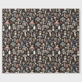Mystic Mushrooms Cadeaupapier (Vlak)