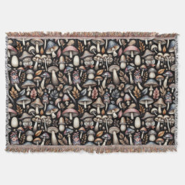 Mystic Mushrooms Deken