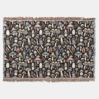 Mystic Mushrooms Deken