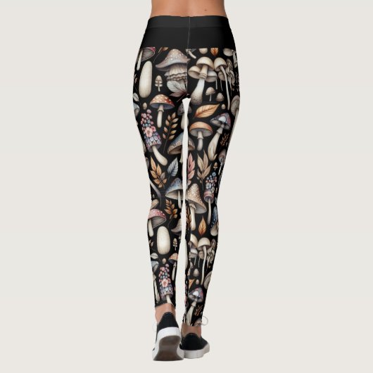 Mystic Mushrooms Leggings (Achterkant)