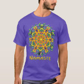 Mystic Namaste Kaleidoscope T-Shirt (Voorkant)