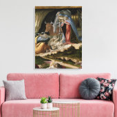 Mystic Natitivity, 1500 Canvas Afdruk (Insitu (Woonkamer))