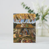 Mystic Nativity (1500) beroemd gemaakt door Sandro Briefkaart (Staand voorkant)