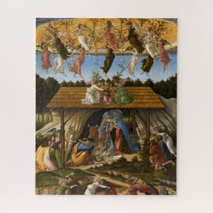 Mystic Nativity (1500) beroemd gemaakt door Sandro Legpuzzel