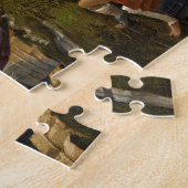 Mystic Nativity (1500) beroemd gemaakt door Sandro Legpuzzel (Zijkant)