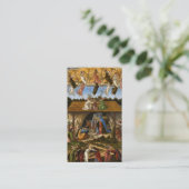 Mystic Nativity (1500) beroemd gemaakt door Sandro Visitekaartje (Staand voorkant)