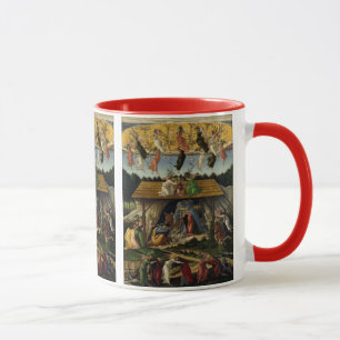MYSTIC NATIVITY door Sandro Botticelli ,Kerstmis Mok