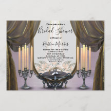 Mystic Night Gold Drapes & Candles Vrijgezellenfee