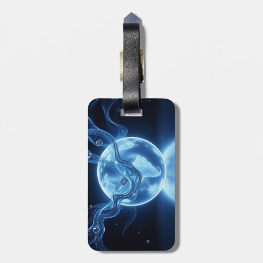 Mystic Orb Bagagelabel (Achterkant verticaal)