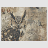 Mystic Owl Celestial Script Spellbound Decoupage Tissuepapier (Voorkant)