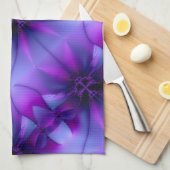 Mystic Paars Theedoek (Quarter Fold)